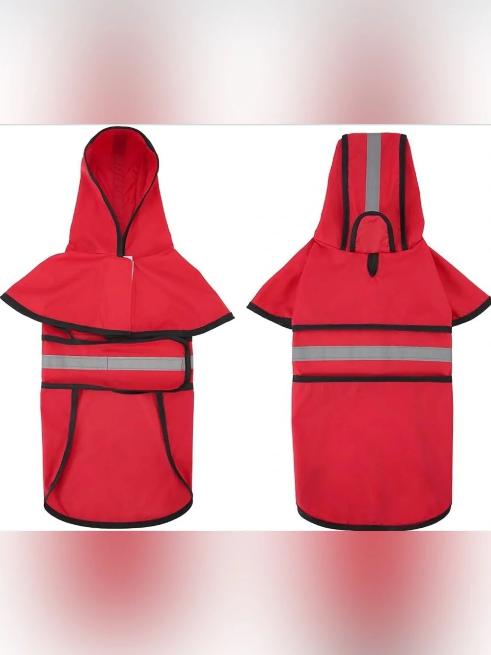HDE Dog Raincoat-Medium